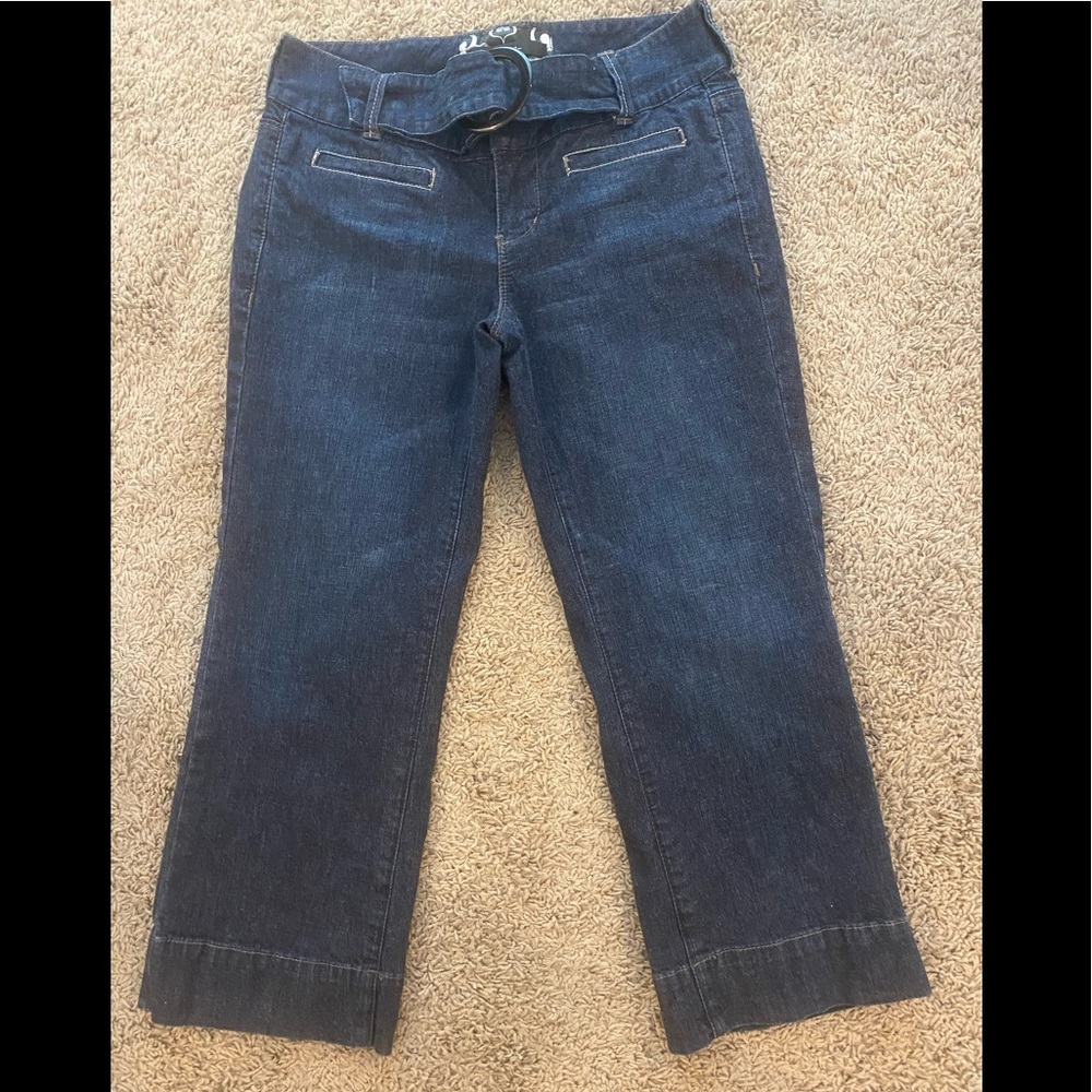 🦋👖WHBM • women’s wide leg jeans • 2 • EUC